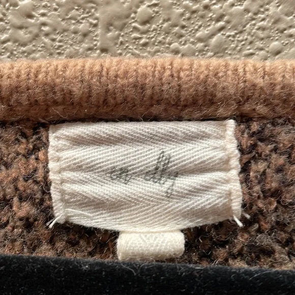 Anthropologie leopard print sweater sz Large - Picture 3 of 3